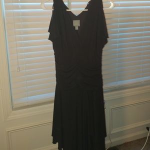 Black evening dress